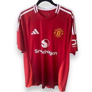 Adidas Manchester United Home Soccer Jersey. Size L and XL.